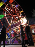 SX25408 Jenni and Lib waiting for ferris wheel at Cardiff Winter Wonderland.jpg